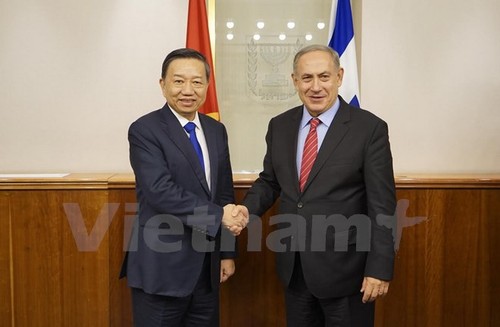 Minister für öffentliche Sicherheit To Lam besucht Israel - ảnh 1